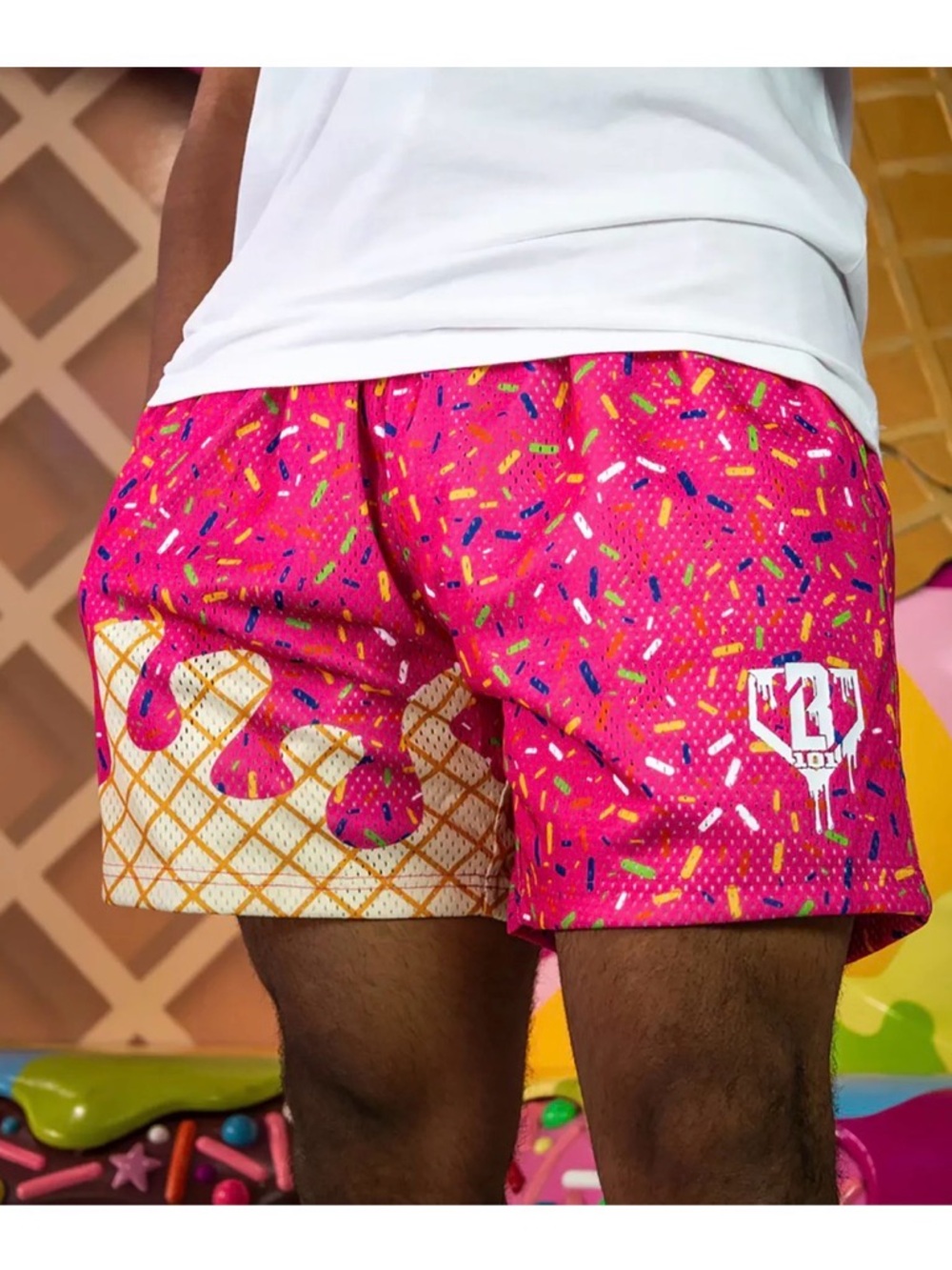 Baseball Lifestyle 101 Boys Ice Cream Shorts